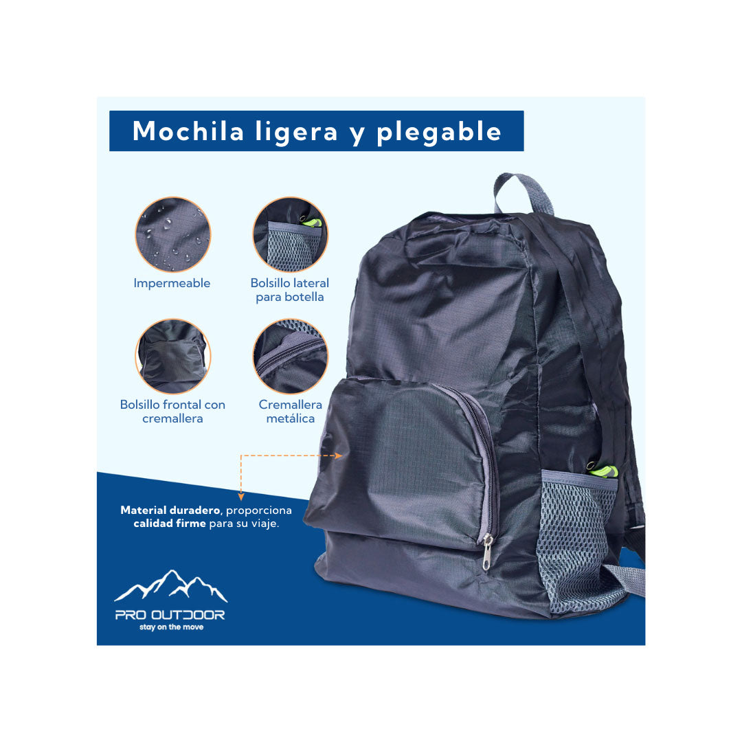 Mochila Compacta 23 Litros Pro Outdoor