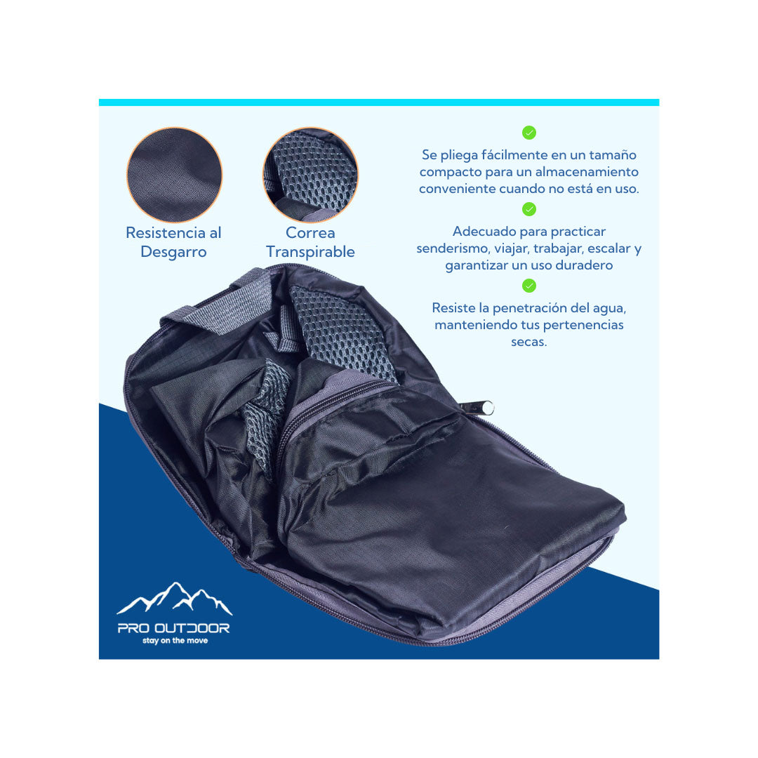 Mochila Compacta 23 Litros Pro Outdoor