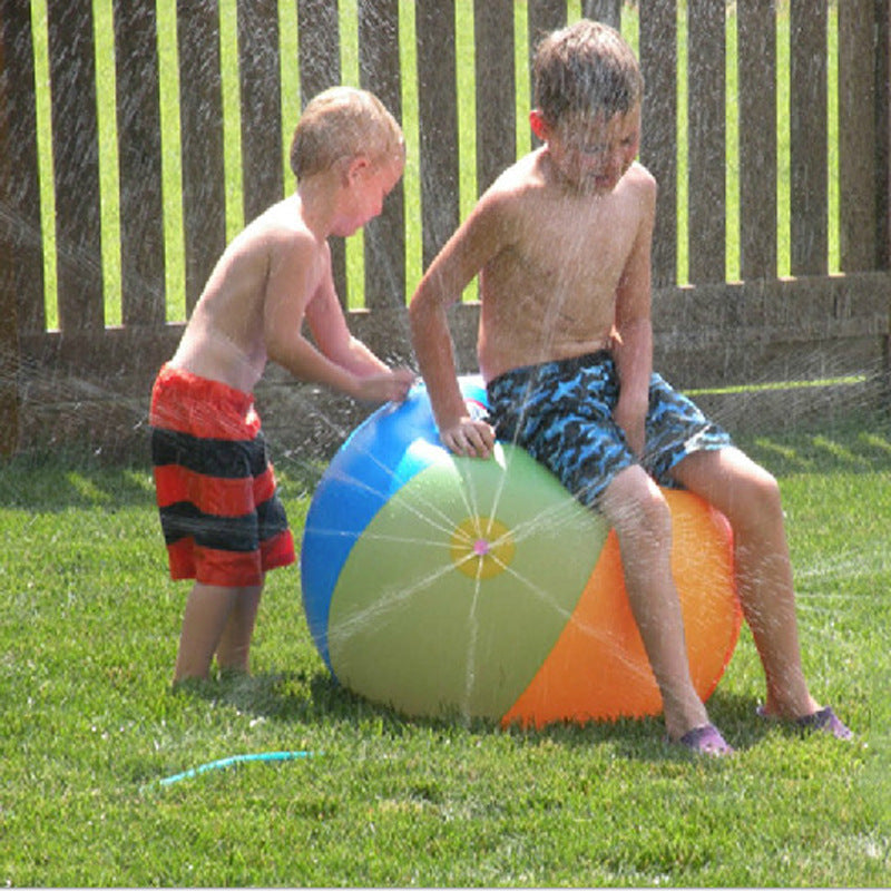 ¡Diversión Refrescante! La Pelota Inflable que Lanza Agua 🚀💦